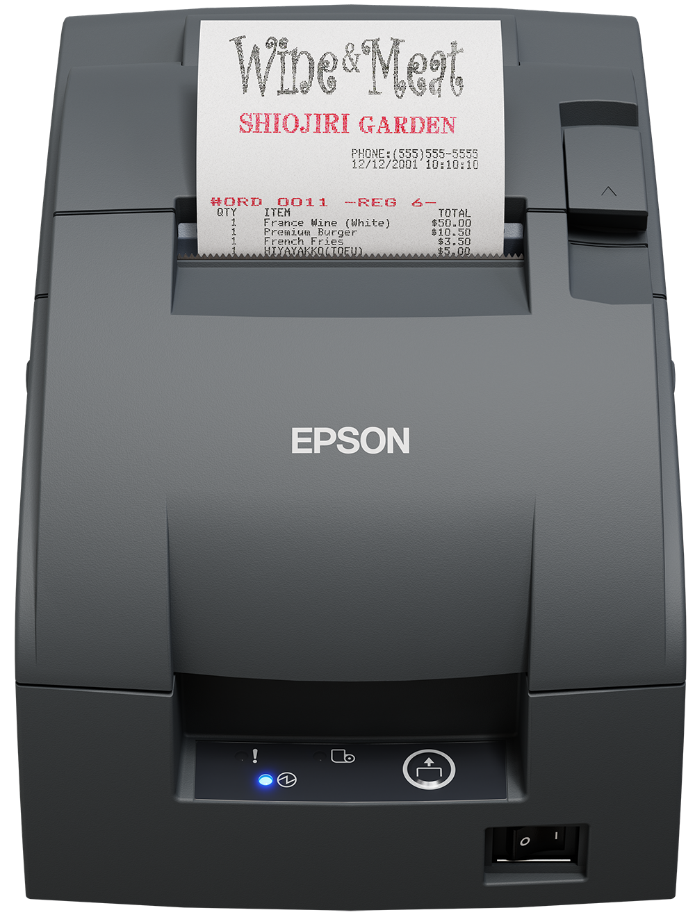 מדפסת סיכות תרמית אפסון Epson TM-U220IIB מדפסת סיכות תרמית אפסון Epson TM-U220IIB