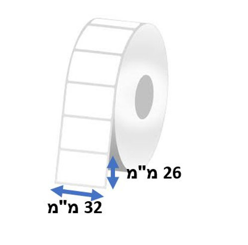26X32 גליל מדבקות