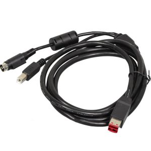 Powered USB Y כבל למדפסת קופה