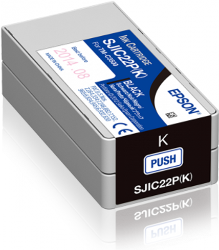 SJIC22P(K): INK CARTRIDGE (BLACK)